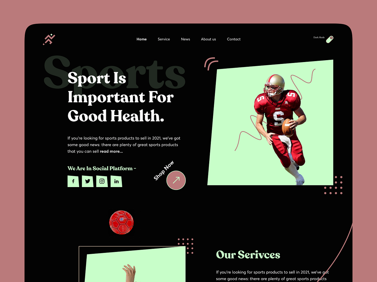 Sports Website designs, themes, templates and downloadable graphic ...