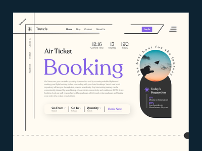 Air Ticket Booking Website - Hero Header air air ticket airline buy ticket eticket flight flight ticket flight web flights home page landing page modern sakib ticket ticket search ticket website travel travel agent web website