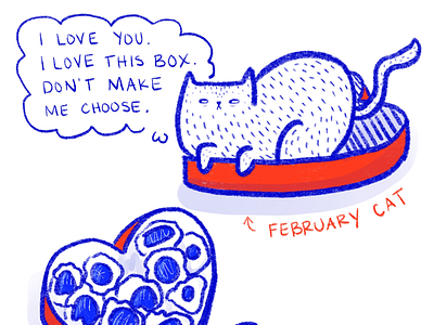 Valentines cat comic