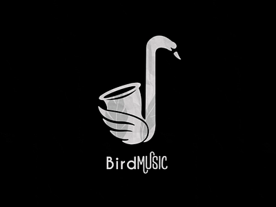 Logo Bird music