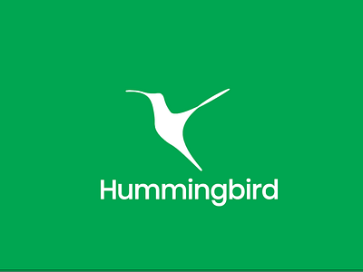 hummingbird logo design !!!