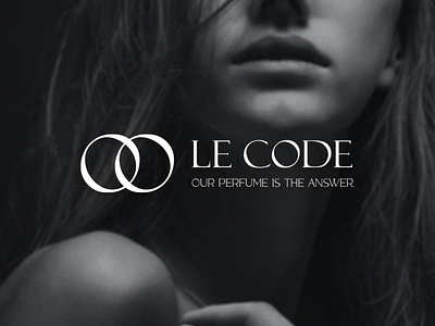 Le code perfume logo design. female perfume icon logo inspiration male perfume perfume perfume logo