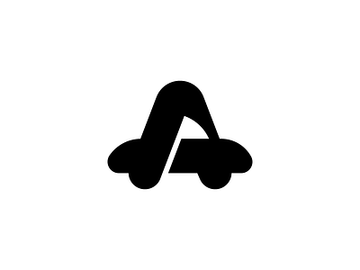 Letter A + Car