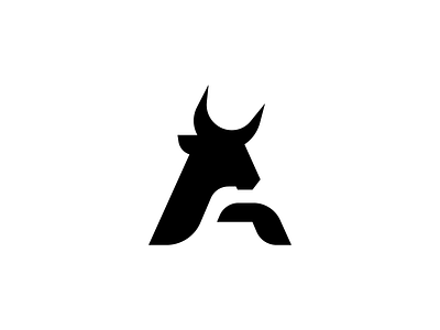 Letter A + Bull