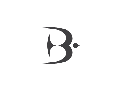 Black Bird animal b bird black icon letter logo logos mark monogram shalamanov type