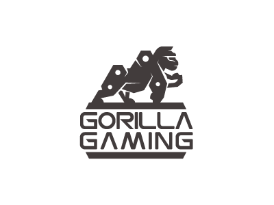 Gorilla Gaming animal arcade concept game gaming gorilla logo monkey performance power shalamanov strong