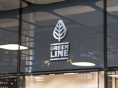 Green Line brand brand design brand identity branding design graphic design logo logo design logotype