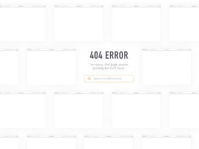 DailyUI - #008 404 page 008 bad dailyui design error minimalist oops ui ux webdesign