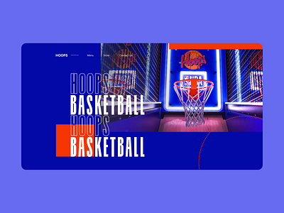 Basketball Web design - Aesthetics