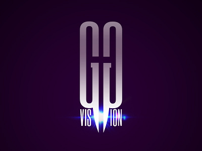 GG Vision batman flare game gothic light logo minimalistic simple