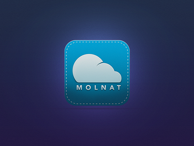 Molnat android app blue calm cloud cool galaxy htc icon ios iphone minimal phone w8