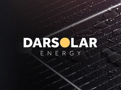 DarSolar Energy Logo brand branding logo panel solar sun