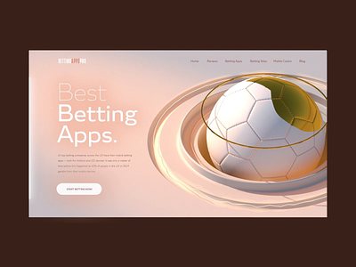 Sports Betting ⚽️ 💸 3d after effects animation app bet design illustration interaction motion sport ui user interface ux web