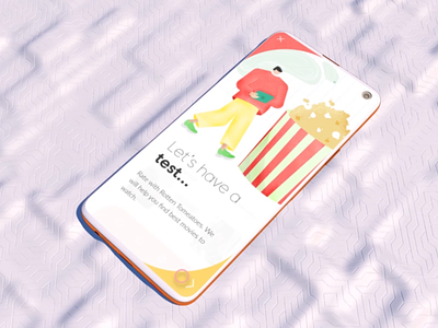 Rotten Tomatoes Fun 🍅 3d after effects animation app c4d design flat illustration mobile ui ux