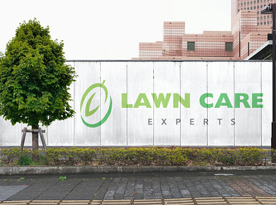 Lawn Care Logo lawncare logo mockup