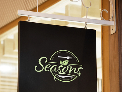 Seasons ( Copyright) with Seasons mockup restaurant