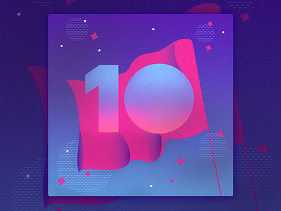 Place in a rating 10 ai illustrator lilac number photoshop pink square