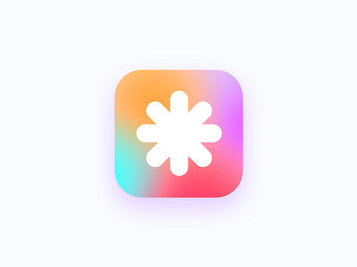 icon App app icon illustrator rainbow vector
