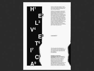 Frickin Helvetica / Poster #1