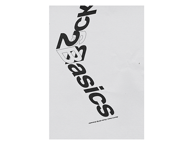 Type & texture study/ Back 2 Back by Ibracades® 36daysoftype black branding design grunge helvetica minimalism swiss typography white