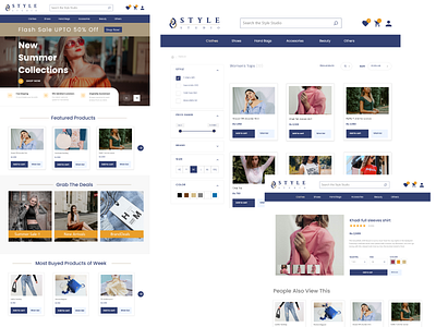 Ecommerce Site UI