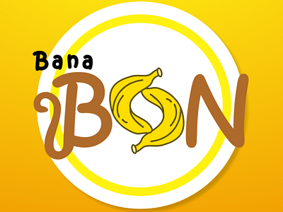 Banabon Logo Sticker 3d animation app branding design graphic design illustration logo sticker ui vector