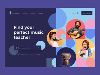 Music schoool app calendar class dashboard e learning edtech education identity identity design knowledge lesson music music app overview schedule service tech training visual identity
