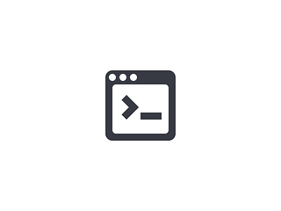 Terminal Icon Exploration devops iconography product design ui ux