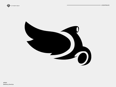 Branding for Wing Speed Delivery Service app branding design graphic design illustration logo photoshop ui ux vector