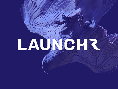 Launchr identity branding identity logo typography