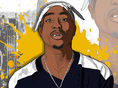 Tupac Shakur Portrait