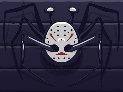 It's a Jason thing... creative brain time friday the thirteenth head jason spider the thing