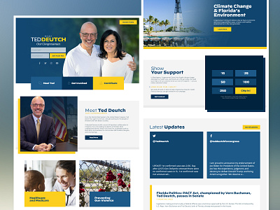 Re-elect Ted Deutch for Congress campaign campaign designer candidate congress florida government homepage political political campaign politics usa web design wordpress wordpress development wordpress theme