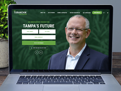 Website and branding for Ed Turanchik for Mayor america branding campaign candidate government political politics theme usa wordpress