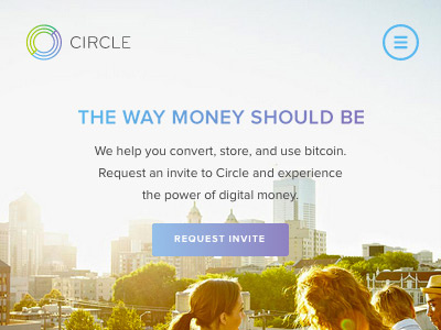Circle - Home bitcoin website