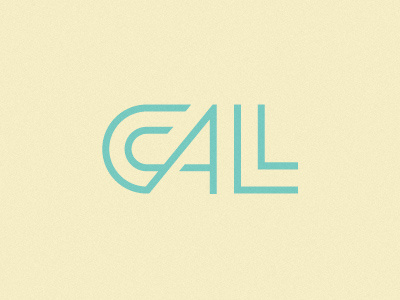 Ccall.me branding lettering logo