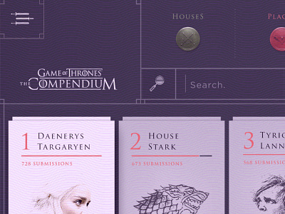 Game of Thrones Interface game of thrones hbo icons interface