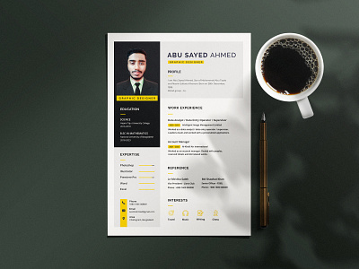 CV Design branding cv cv design design graphic design illustration logo minimal vector