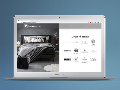 National Home Goods Brand Website design webdesign website wordpress