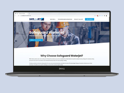 WordPress Website for Contract Manufacturer