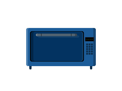 microwave clipart flat illustration flatdesign for sale icon microwave vector