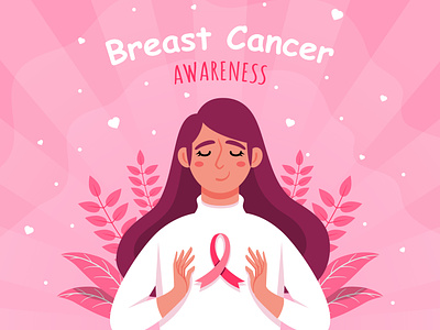 Breast Cancer Awareness illustration