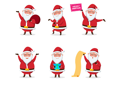 Santa Claus Character illustration