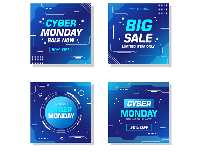 Cyber Monday Sale Banner