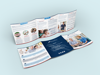 Square Z-fold/Trifold Brochure - Health Care Services