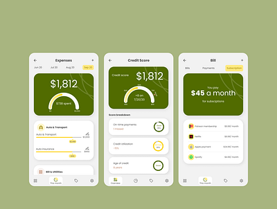 Financial tracker app