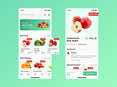 Groceries App app groceries groceries app interface design mobile mobile app online groceries ui user experience user interface ux