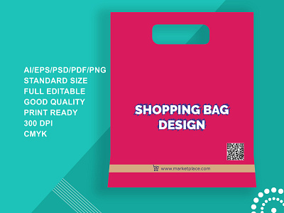 Shopping Bag Design for your Business bag bag design brand brand design branding business design cmyk design gift bag design graphic design print ready sharif shopping shopping bag shopping bag design