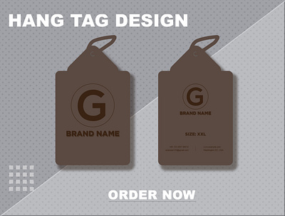 Clothing Hang Tag Design clothing hang tag design illustrator