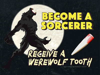 Free Werewolf Tooth